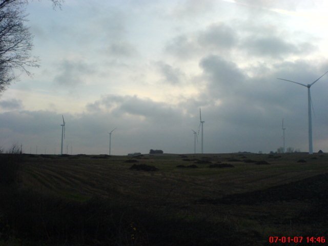 Wind-power stations by andy dzich