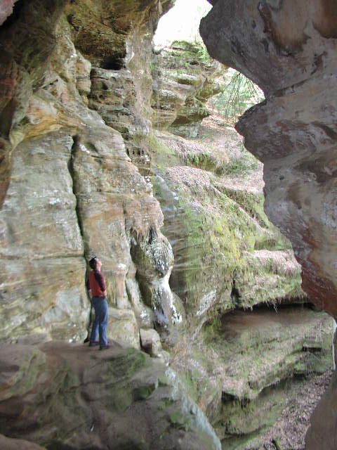 Stone House, Hocking Hills by Peter Rubble