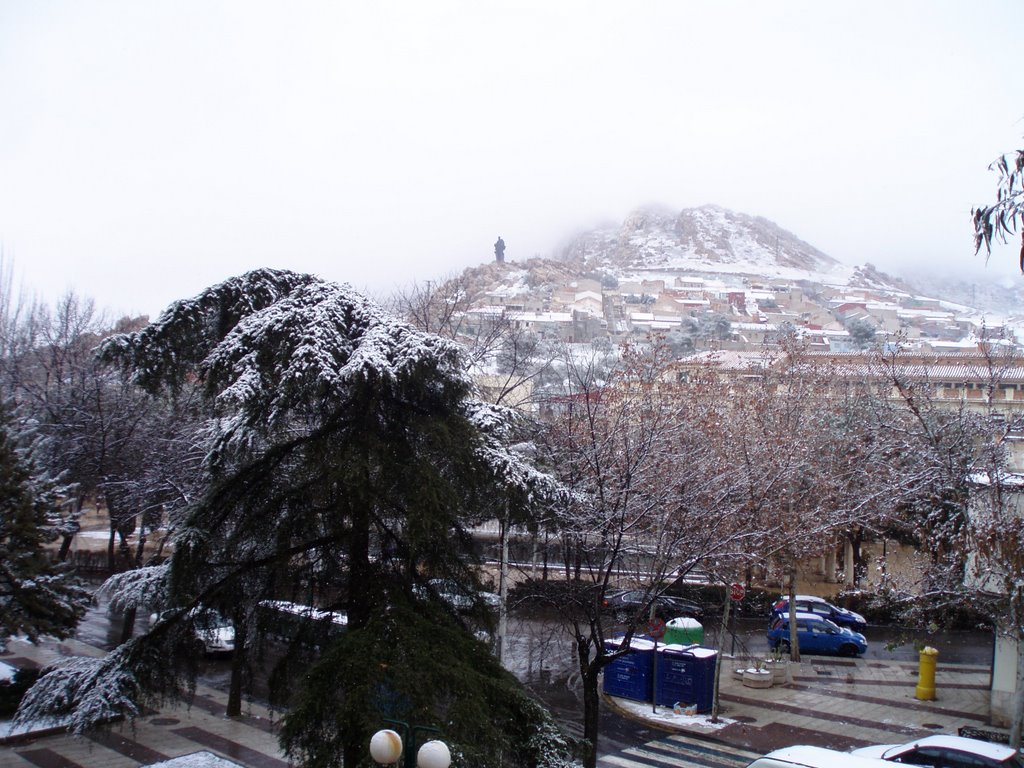 Cerro y Paseo nevado by ilharess