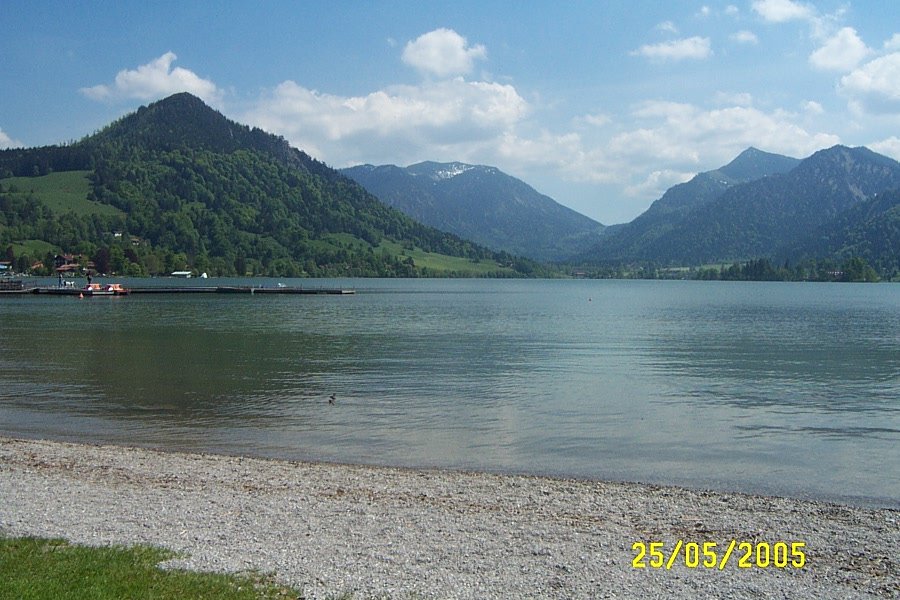 Schliersee - Blick Richtung Süden zum Spitzingsattel by albert45