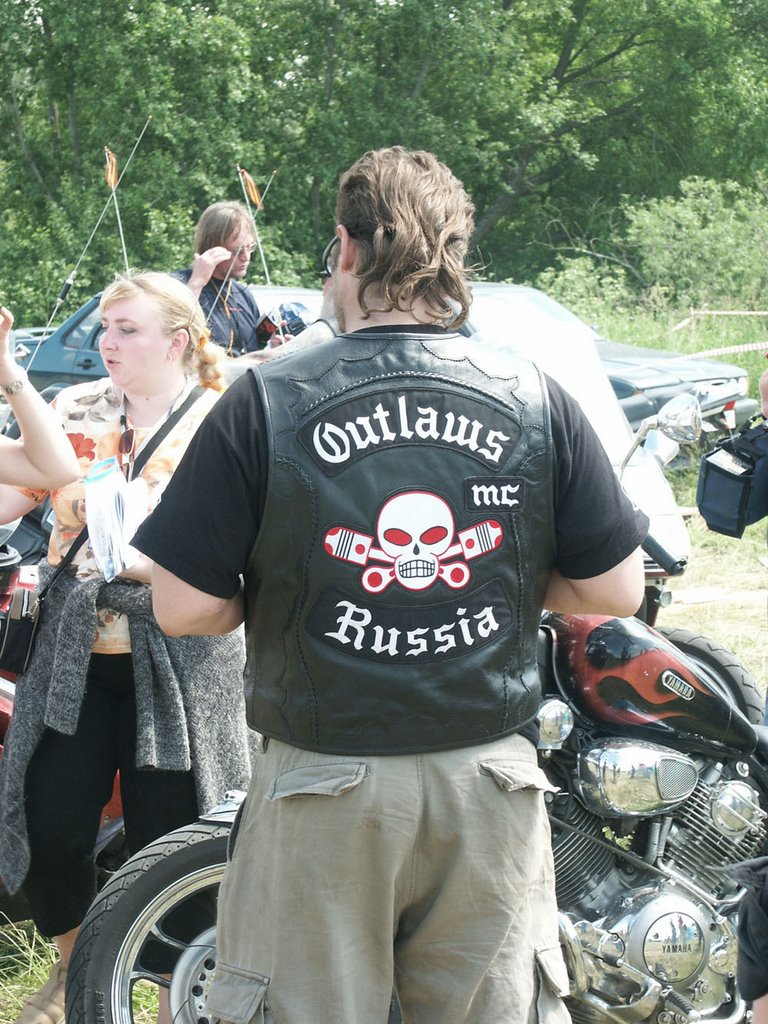 Outlaws MC, Bike-Show, Maloyaroslavets, 2005 by Kiyanovsky68