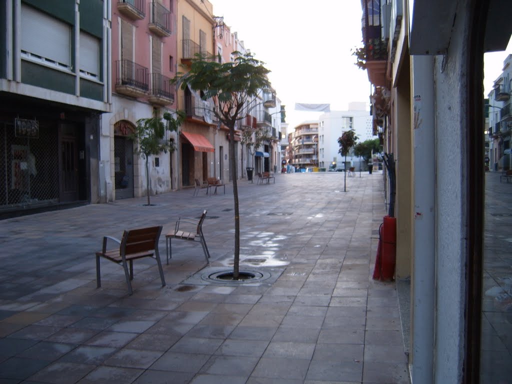 Calle Antoni Roig, Torredembarra by manuel cabrera