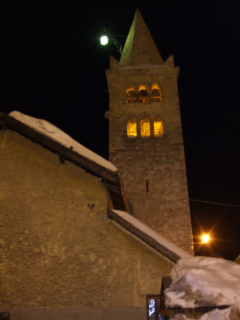 Church, night view by Alan L.