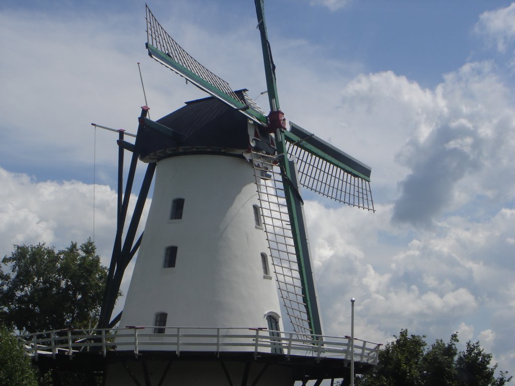 Witte molen by Nathan de Vries