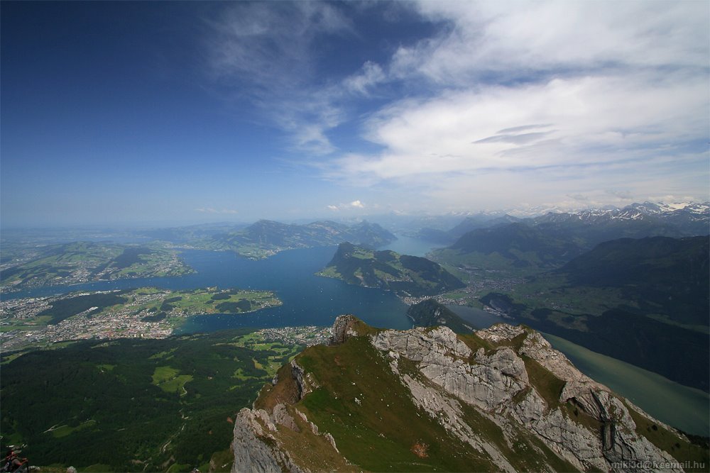 Lookout from Pilatus by miki3d