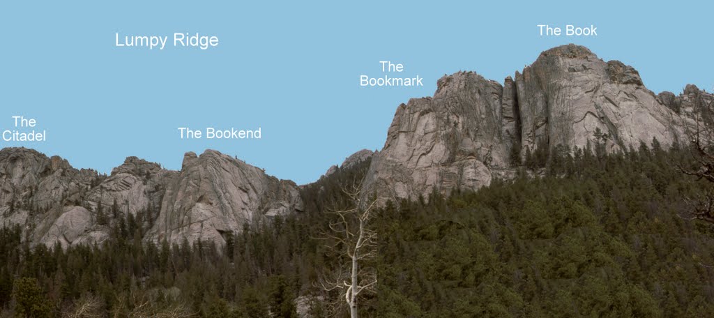 The Book, Bookmark & Bookend, Lumpy Ridge (1980) by BoulderTraveler