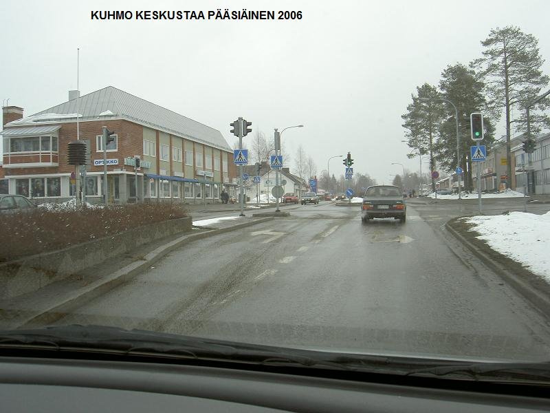 15.04.2006 Kuhmo keskustaa by Oiva Pääkkönen