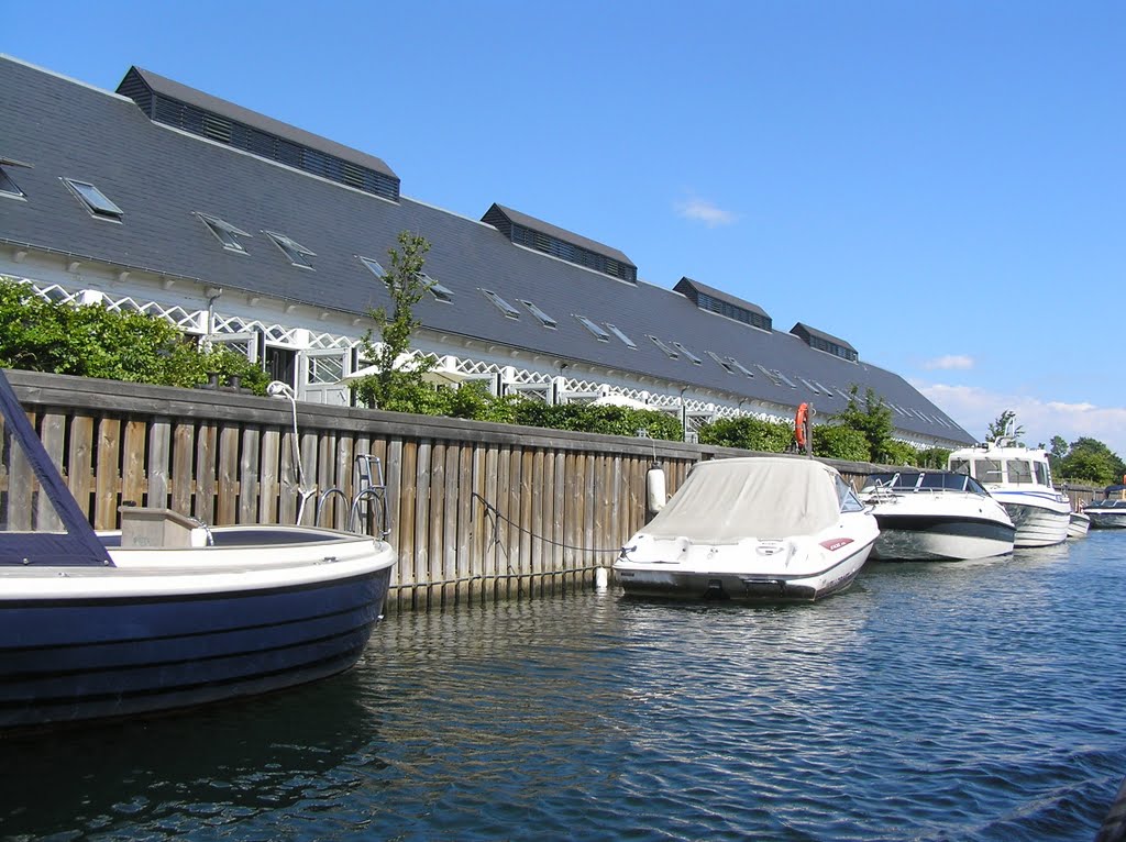 View on Holmen from the canal tour by Willem Nabuurs