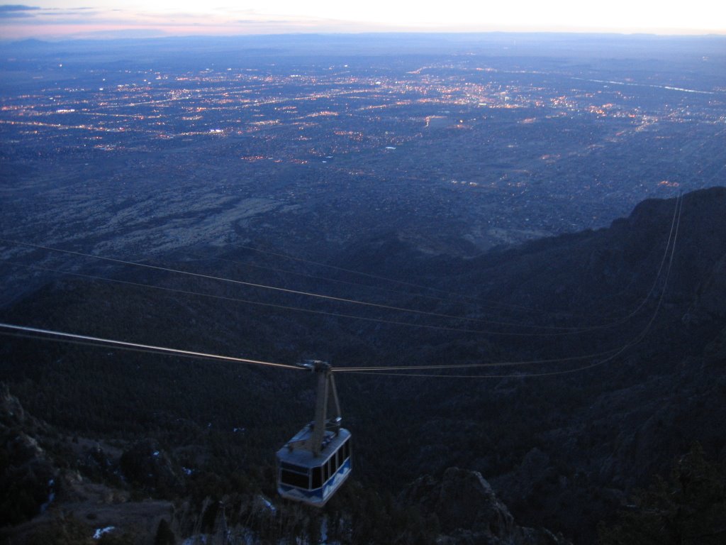 Overlooking Albuquerque by ozfoster