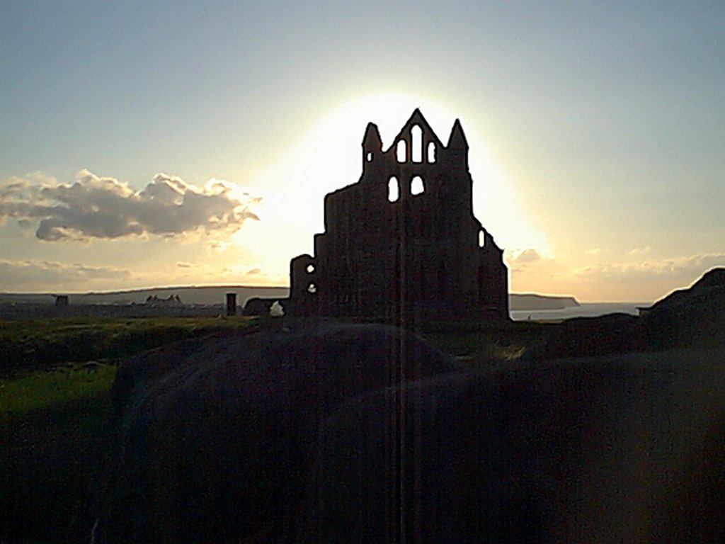 Whitby Abbey Sunset by Dave & Jean Mace