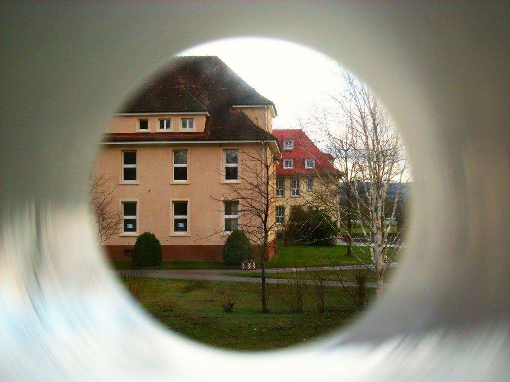 View through wastewaterpipe by roldor2