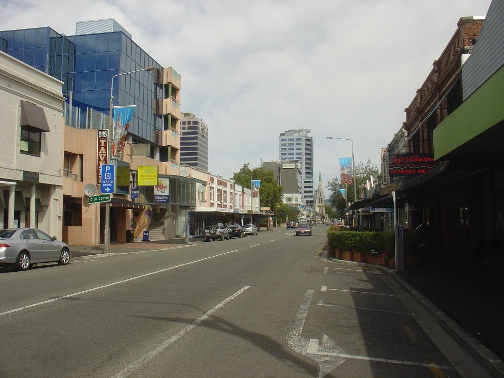 Colombo Street, Christchurch, NZ by Paul HART