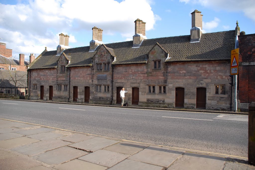 OWFIELD'S ALMSHOUSES by Nick Gregory