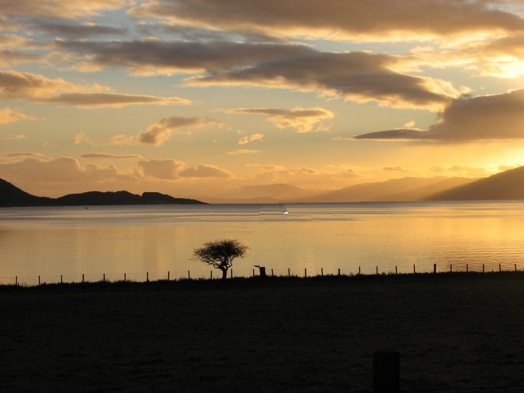 Sunset from uilcheanna by farndon