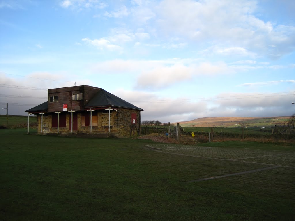 Rishworth School Changing Rooms, Rishworth New Road by alastairwallace