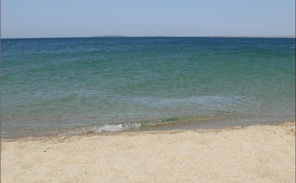 Spiaggi di Abbarrossa e sullo sfondo San Giovanni di Sinis e Capo San Marco by Diego Paparella