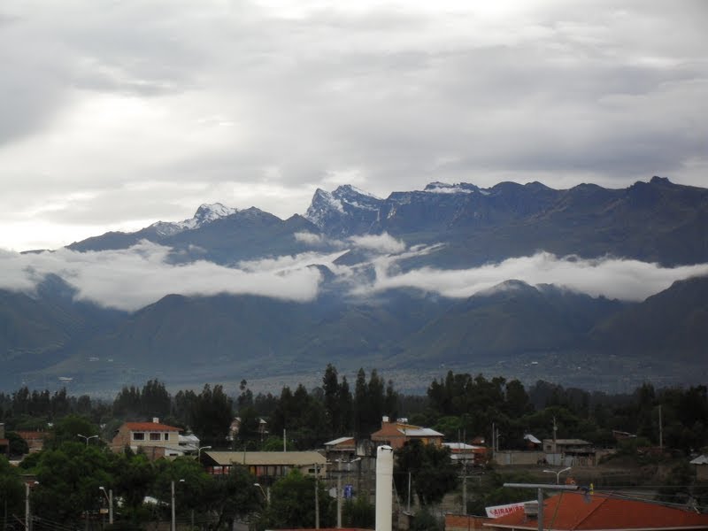 Vista do Tunari (Andes) com neve do apto da Fernanda by engº civil - Ademilde J. M. Dias