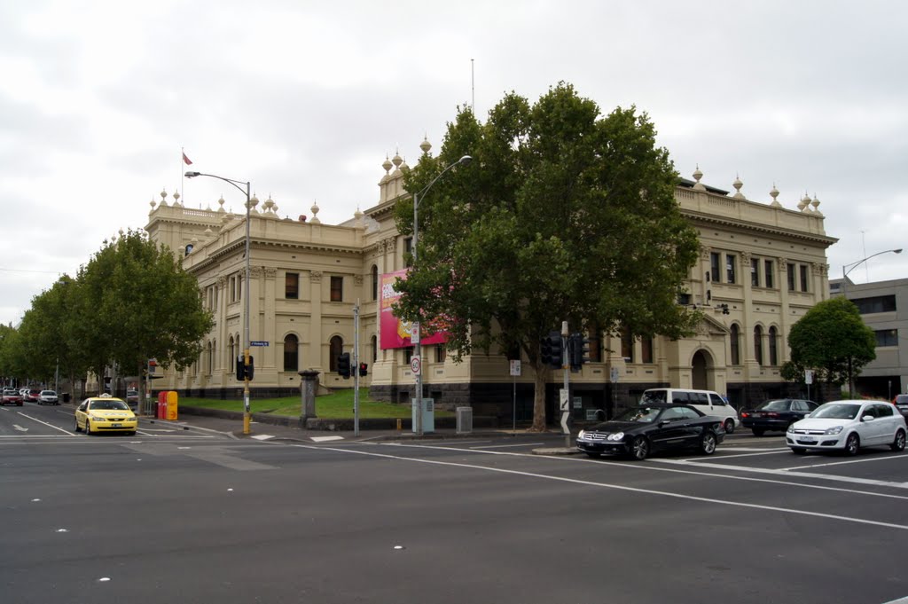 Trades Hall (2010). From 1875 to 1972 the Trades Hall was the headquarters of the Victorian Branch of the Australian Labor Party by Muzza from McCrae