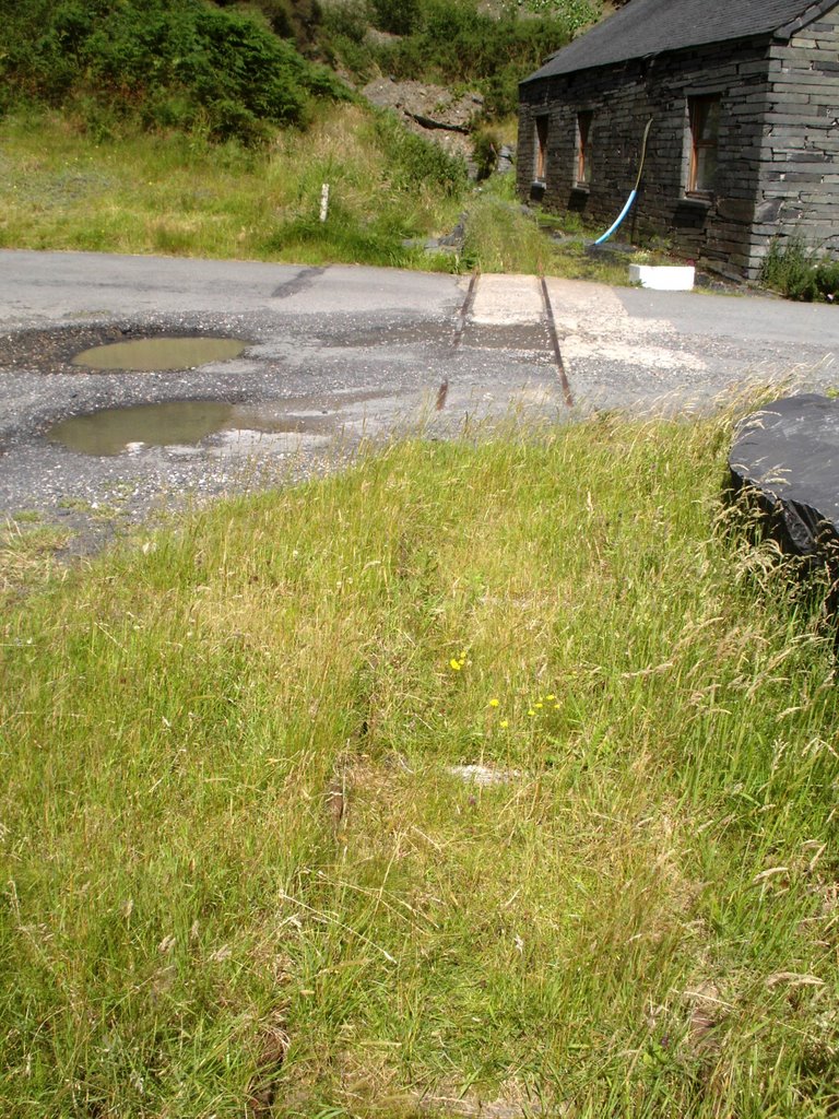 Old mining railway track at Aberllefenni by muba