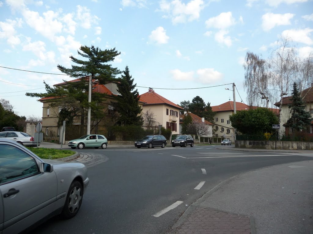 Grškovićeva / Mesićeva / Voćarska roundabout by Valentina Toth