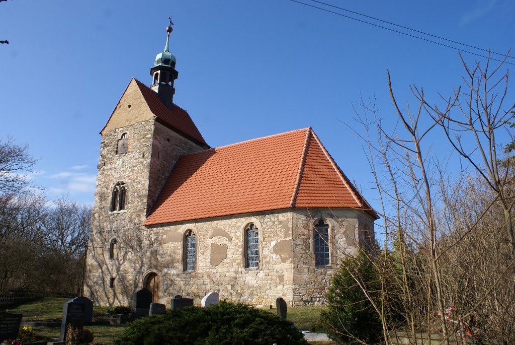 Ev. Dorfkirche St. Marien Gorskeben (Saalekreis) by Atheistin