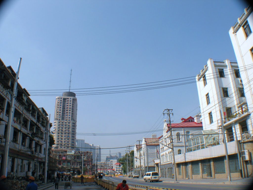 上海市虹口区长阳路朝西方向风景-上海市监狱管理局 by awtoupangzi