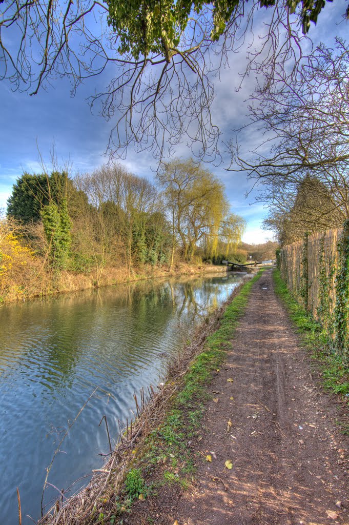 Approach to South Mill Lock by andrewknots