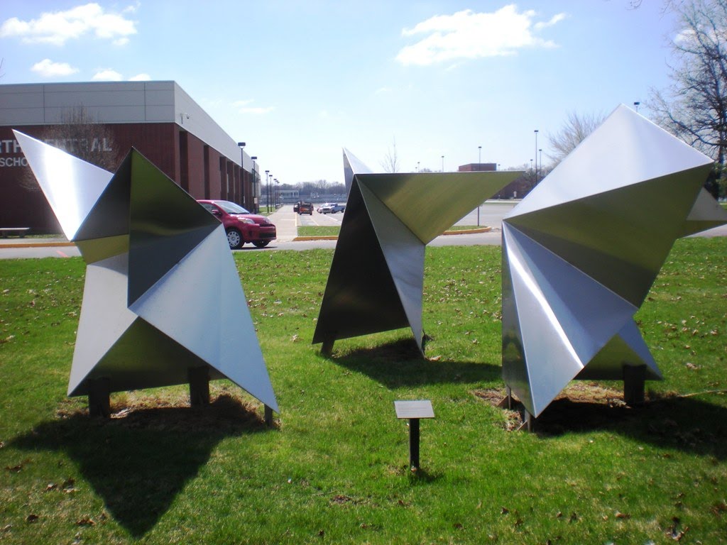 Arrows of Direction by Martina Nehrling (1989) by WSaves PublicArt