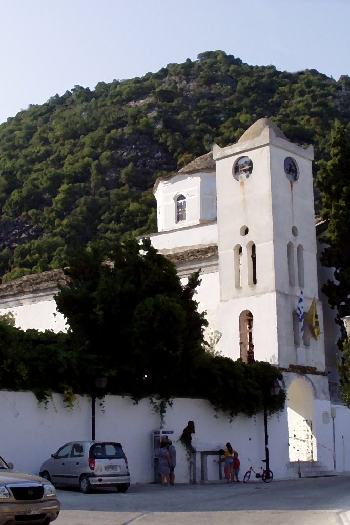 Church Kimissis tis Theotokou in Panagia by Daniel Dutka