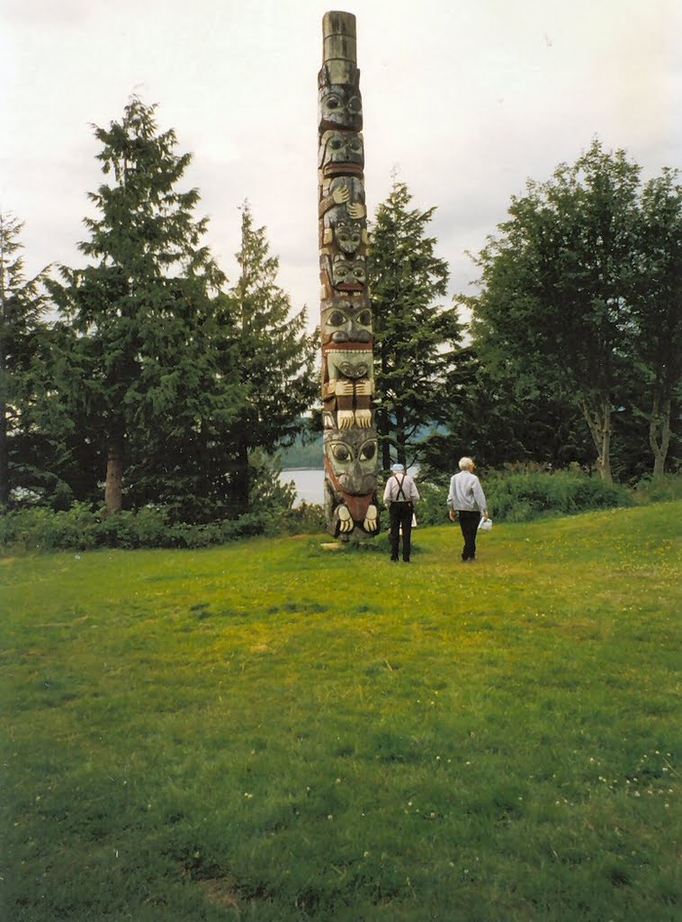 TOTEM POLE ?Alaska O=K by Olive Kirk