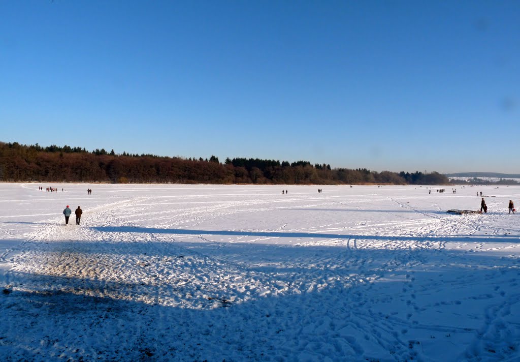 Dreifelder Weiher. Look to the map, it's a lake! by antoni f.