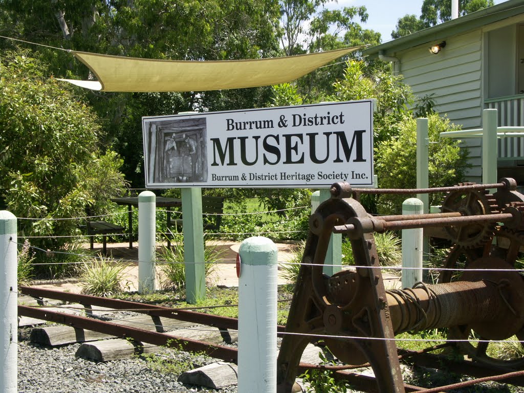 Burrum & District Museum Entrance, Howard, Qld. February 2010 by PeterGodbold