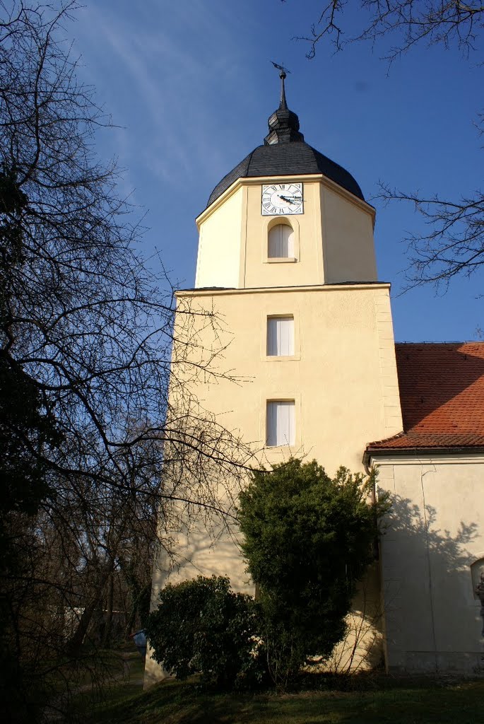 Ev. Kirche St. Katharinen Ammendorf, Halle (Saale) by Atheistin