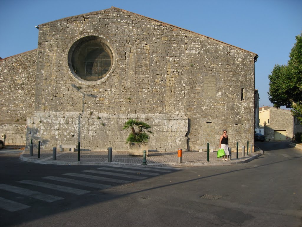 PIGNANS. Le chevet de la Collégiale by Daniel Dauge