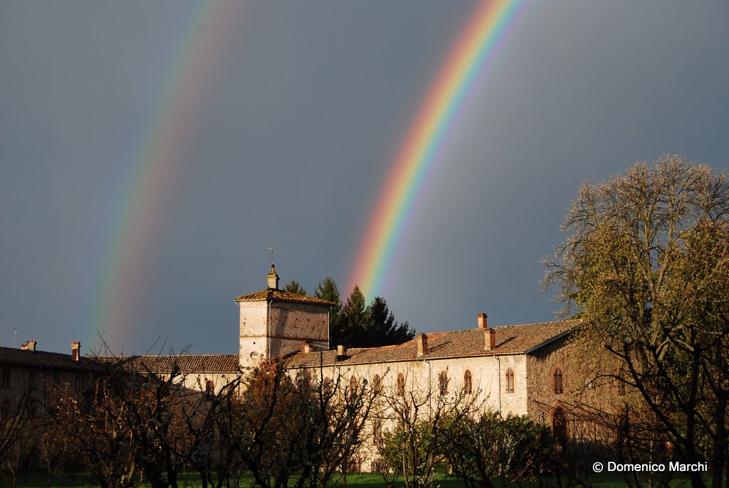 Arcobaleno sul Colombarone by Domenico Marchi