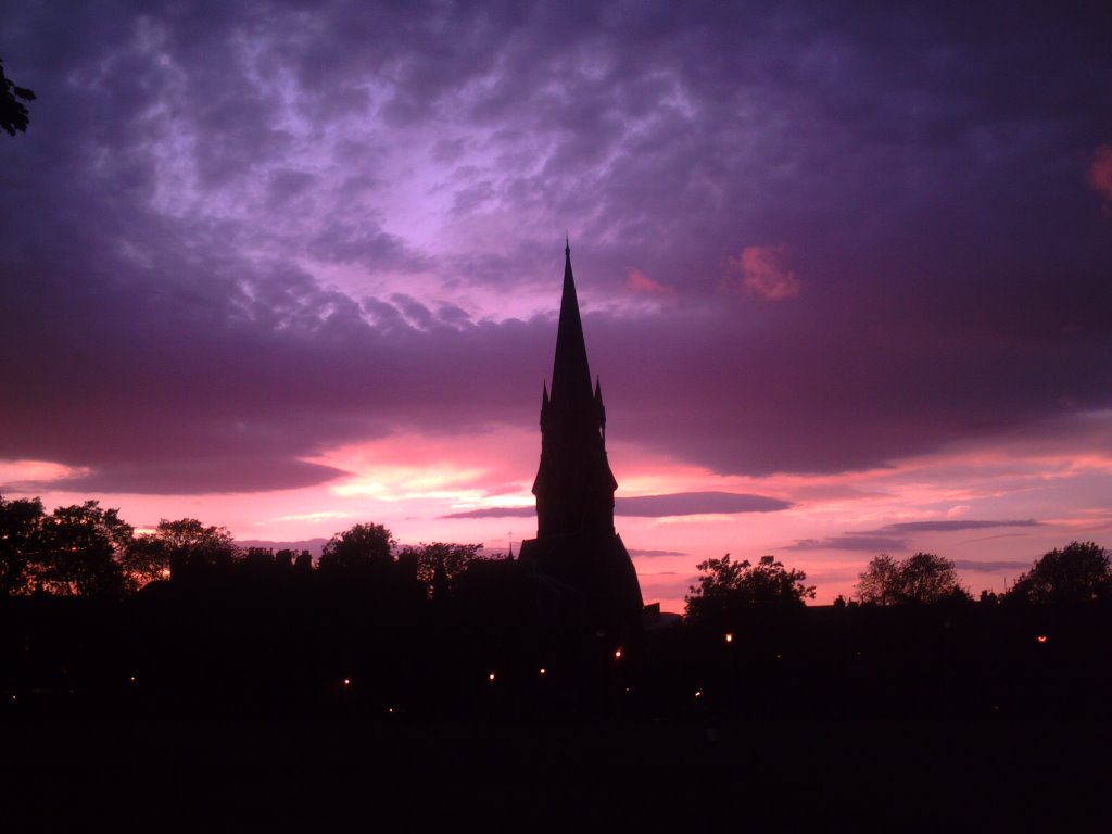 Bruntsfield links sunset by folkearth