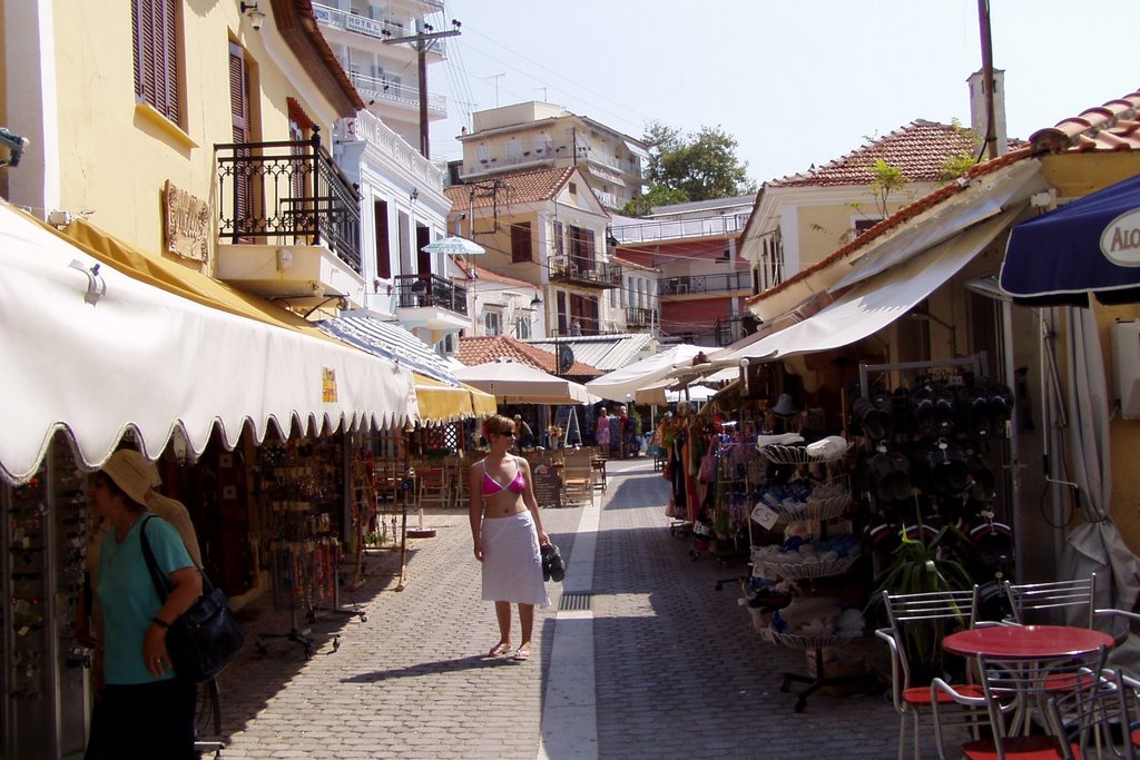 Shopping in Limenaria by Daniel Dutka