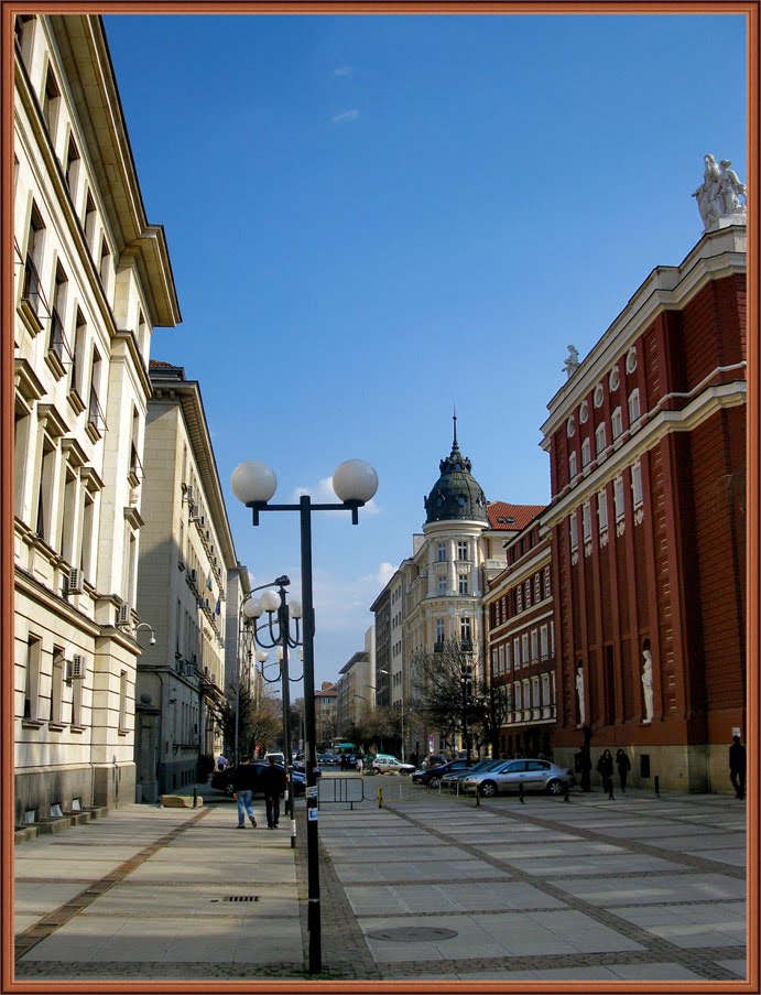 City Center Detail * Покрай Народния Театър by sandart