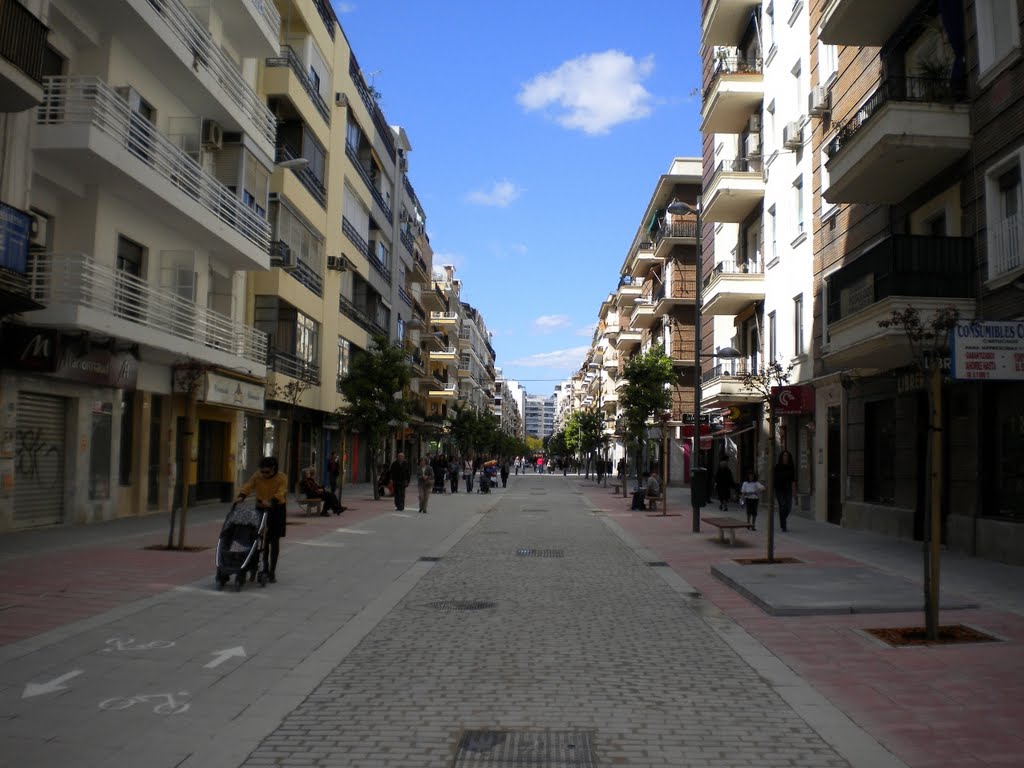 Sevilla. Calle Asunción peatonal. by pedrofpf