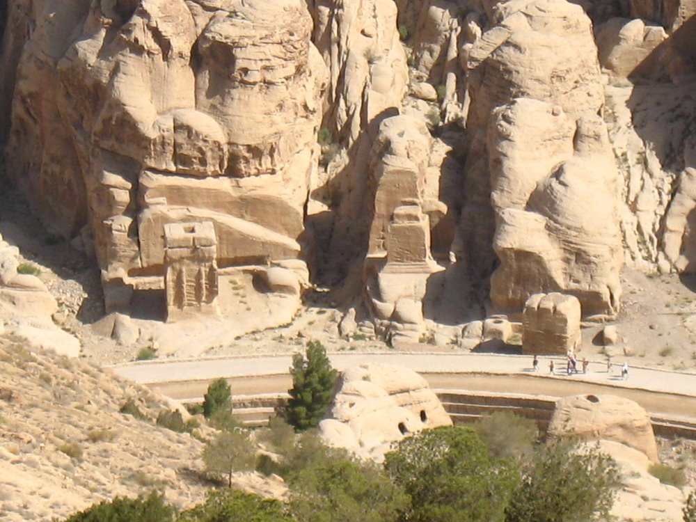 Djin blocks at Petra by khaled Al-Bajjali