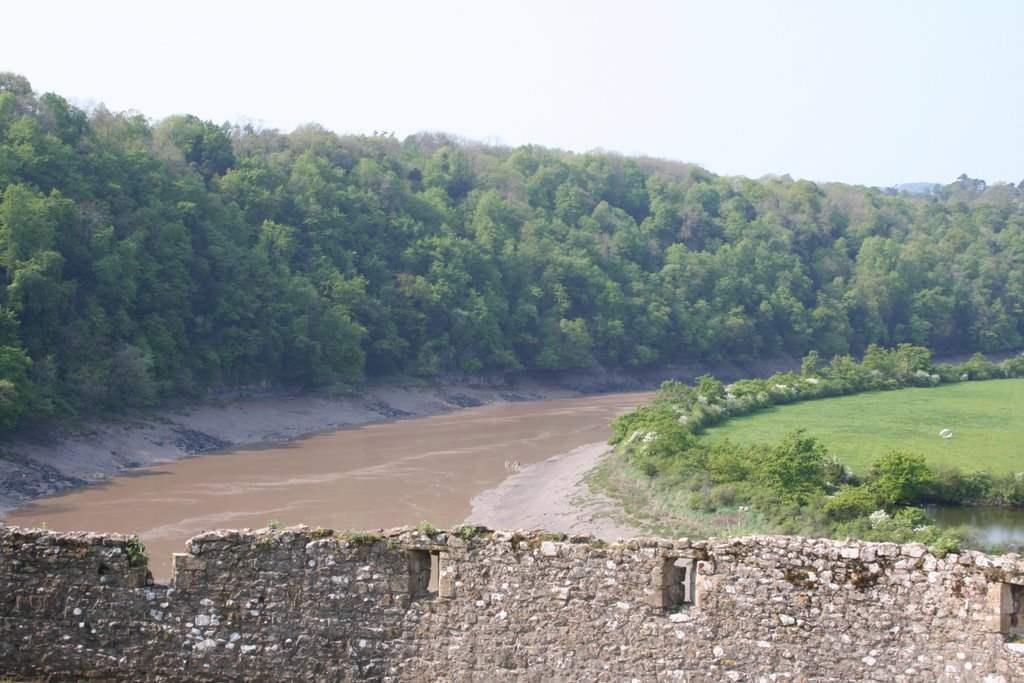 River Wye from Chepstow Castle by Matt Jenkins