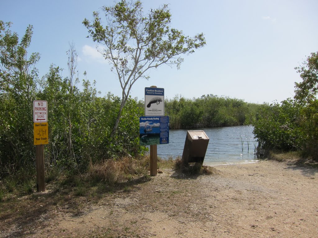 Sea Grape Canoe Launch for Halfway Creek Canoe Trail by garrick