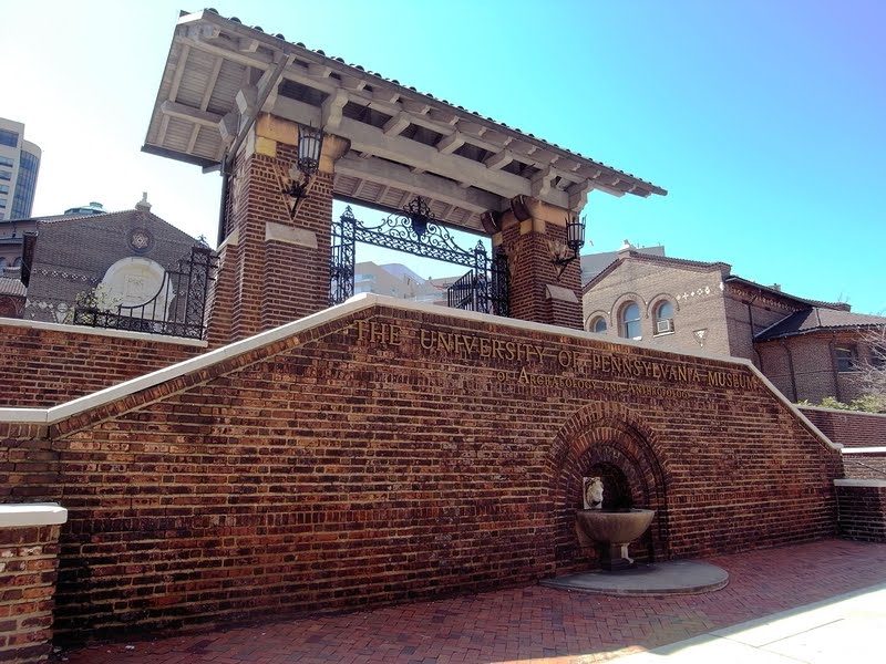 The main gate of Penn Museum by Justin Zhu