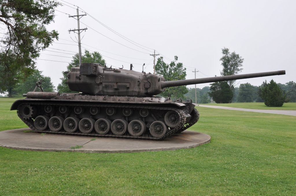 T29E3 heavy tank prototype at Patton Museum by sylvainprotois