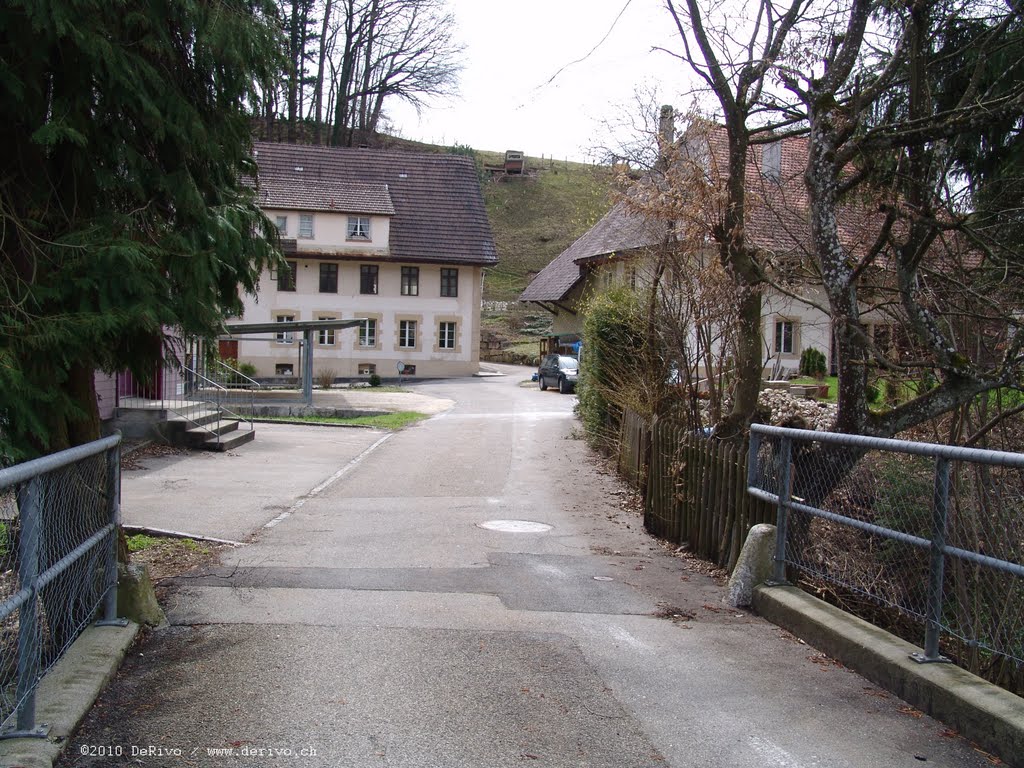 Hubersdorf, Schachenmühlestrasse Brücke über die Siggere by TheRivo