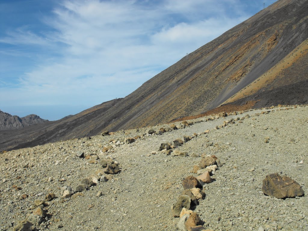 Ladera del Teide desde Montaña Blanca by Dácil