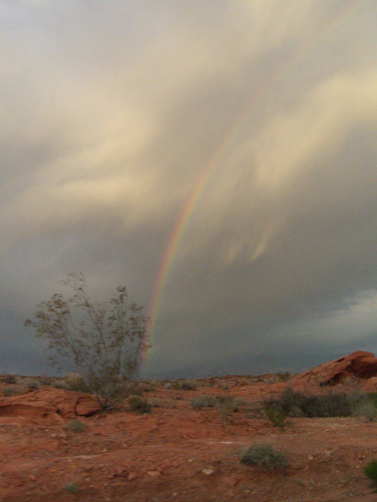 Rainbow at Valley of Fire, NV by Kelli S. by KELLIx420