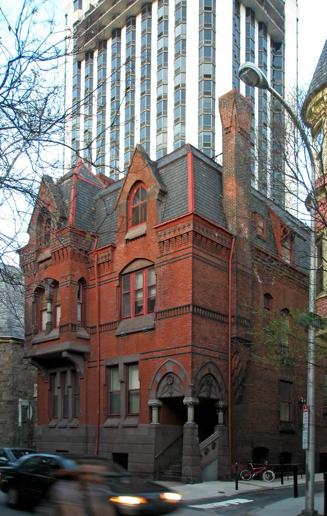 Thomas Hockley House (1875) - Furness & Hewitt, Architects. by Flababo