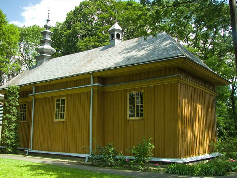 A historic Orthodox church in Sieniawa by Piotr Cisek