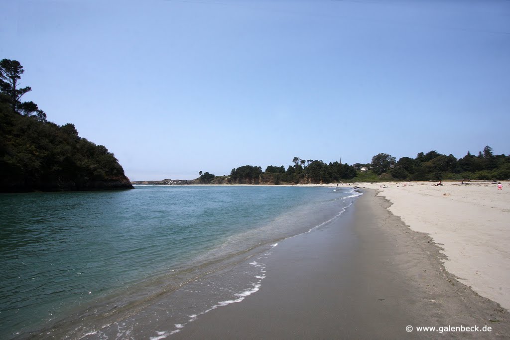 Mendocino Headlands State Park Big River Beach by www.galenbeck.de